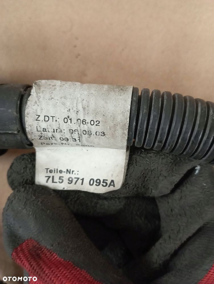 PORSCHE CAYENNE WIĄZKA CZUJNIKI PDC ZDERZAKA PRZÓD 7L5971095A 1U919275 - 2