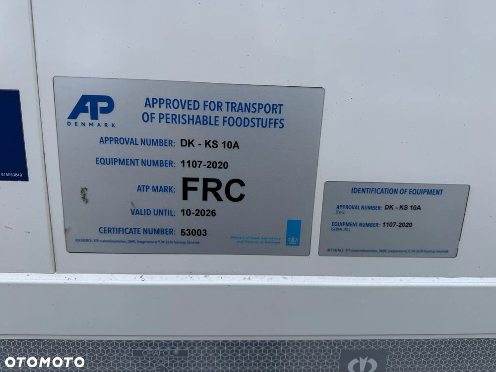 Krone Chłodnia ,Doppelstock , Carrier Vector 1550 - 29