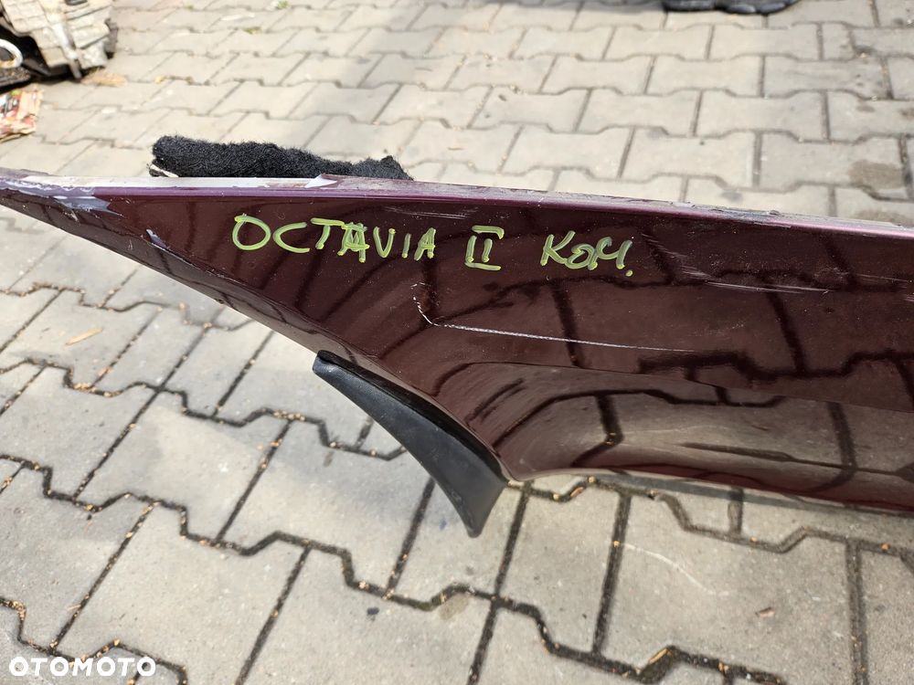 Skoda Octavia II 2 kombi zderzak tył tylny - 5
