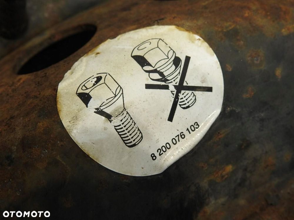 KOŁO FELGA OPONA 185/60/R15 6J 4X100 ET 50 RENAULT CLIO III 8200076103 - 8