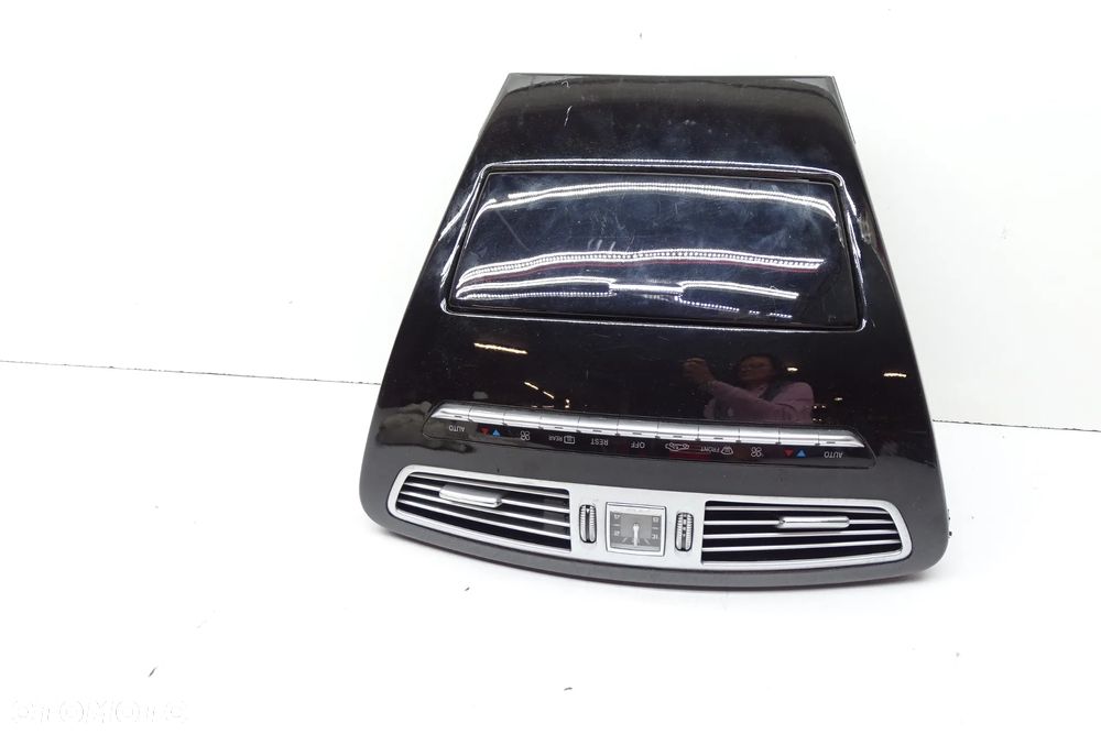 MERCEDES S KLASA W221 Nawiew Zegar Półka Panel 2218704958 - 2
