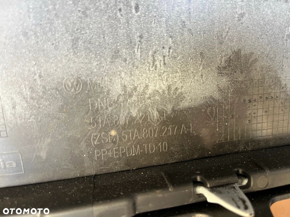 ZDERZAK VW TOURAN II 5TA PRZEDNI ZDERZAK PRZÓD VW TOURAN 5TA 4x CZUJNIK - 8