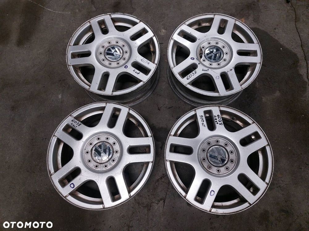 FELGA ALUMINIOWA 4 SZT VW GOLF IV 1J0601025F 5x100 6,5Jx16 ET42 FI57,1 - 1