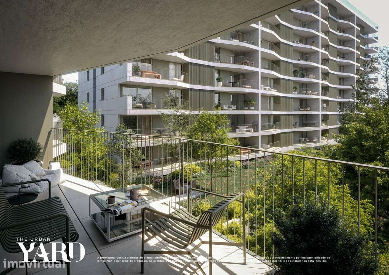 Apartamento T2 no 8.º Andar com Vista Poente – The Yard, Jardins da Ar - Grande imagem: 5/18