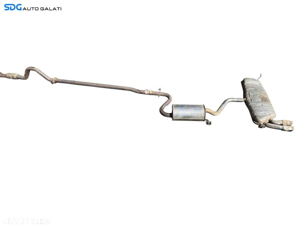 Toba Teava Racord Flexibil Esapament Evacuare Intermediara Finala Traseu Complet Audi A3 8P 1.4 TSI 2004 - 2013 Cod 1K0253411BK 1K0119AT 1K0120 1K6253611N 1K0254307K [LC2187] - 6