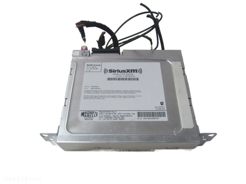BMW X3 G01 X4 G02 RADIO NAWIGACJA CZYTNIK 5A06D80 8798039 8705963 8796382 - 1