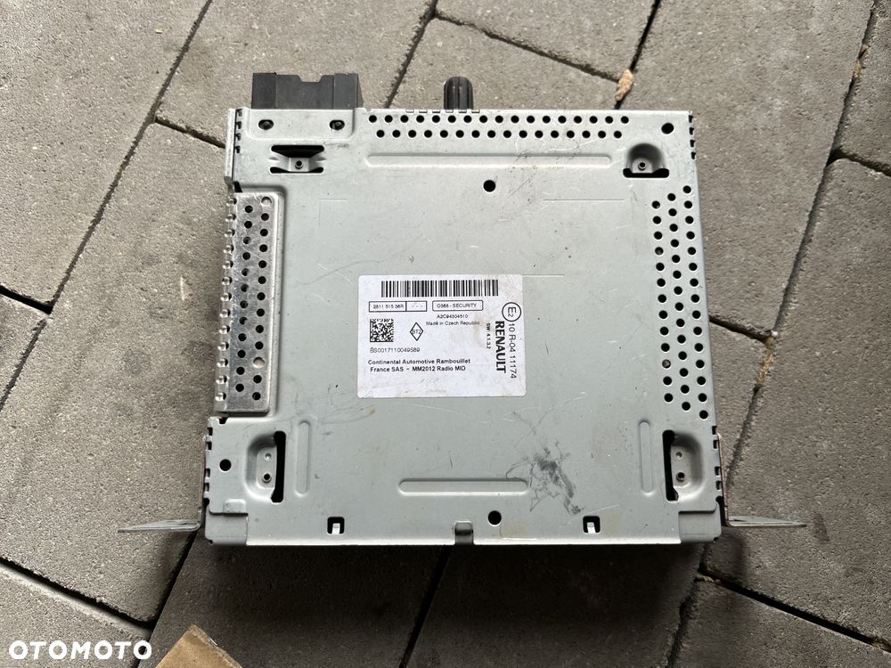 Radio Renault Clio IV BOSE - 1