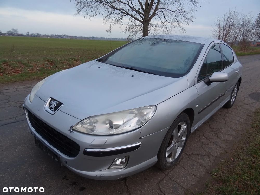 Peugeot 407 lampa lewy przód lewa przednia przedni reflektor xenon - 13