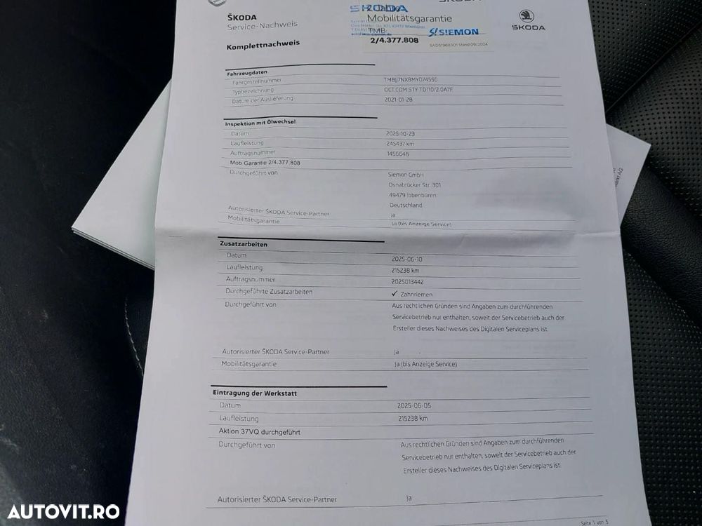 Skoda Octavia 2.0 TDI DSG Style - 40