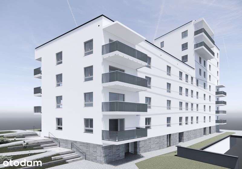 2 pokoje z dużym niezależnym balkonem-rezerwacja