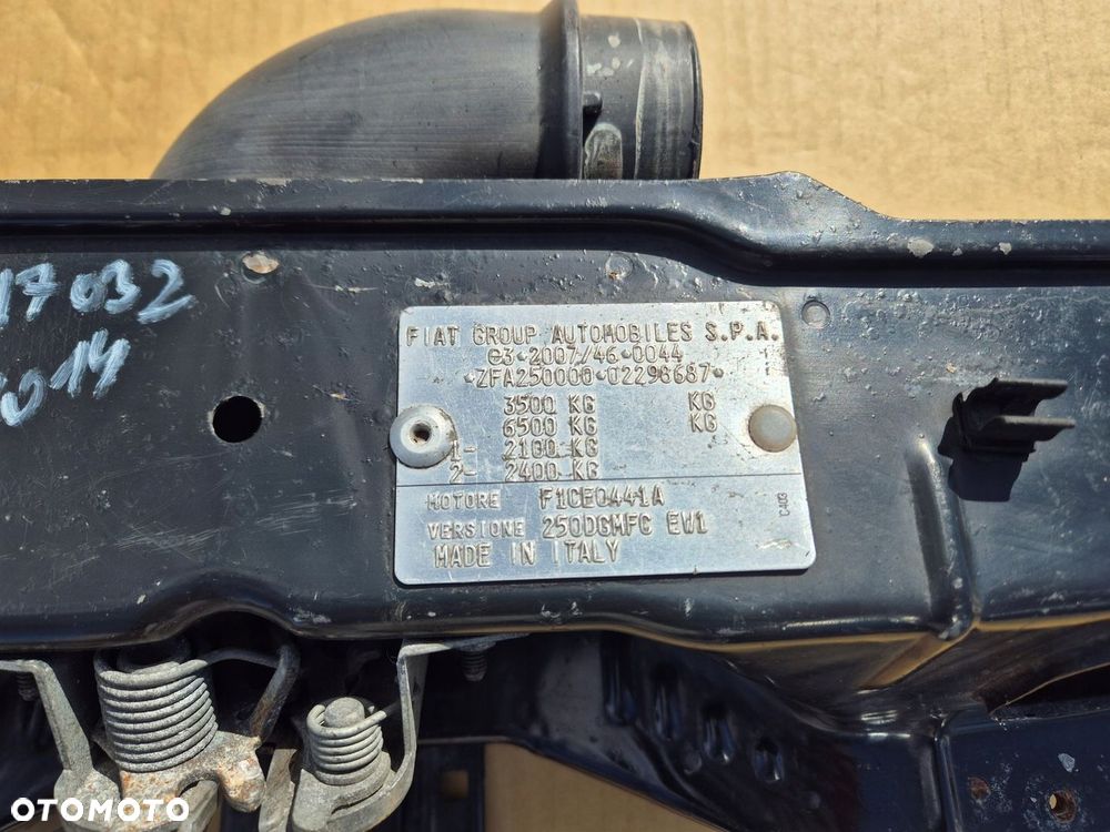 Fiat Ducato pas przedni.Boxer.Jumpe.2006-15. Zamek - 5