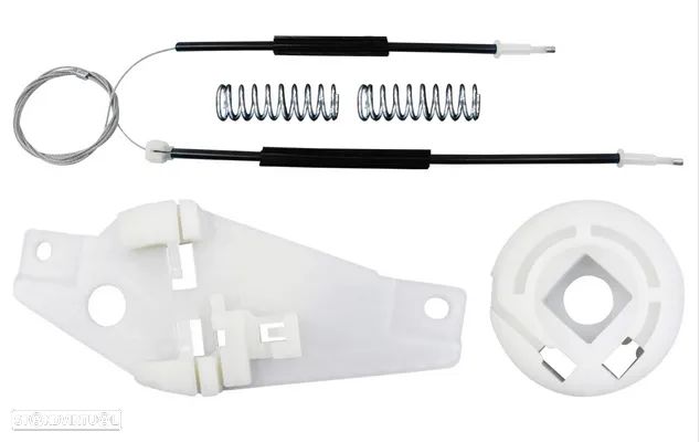 Kit de reparação do elevador vidro porta Toyota Corolla E10 - 1