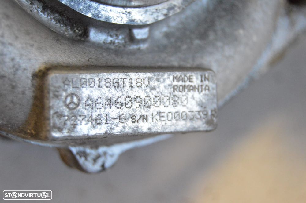 TURBO MERCEDES BENZ C W203 220 CDI 16V 150CV OM646963 646963 A6460900080 6460900080 SPRINTER E W211 CLK C209 CLC CL203 - 5
