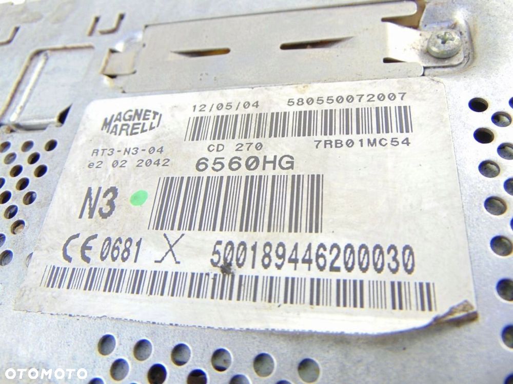 RADIO NAWIGACJA GPS PEUGEOT 407 (2004-2008) 96650244YP - 3