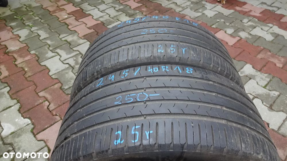 Opona letnia 2 szt. Continental EcoContact 6 245/40R18 97 Y MO 2025r. - 1