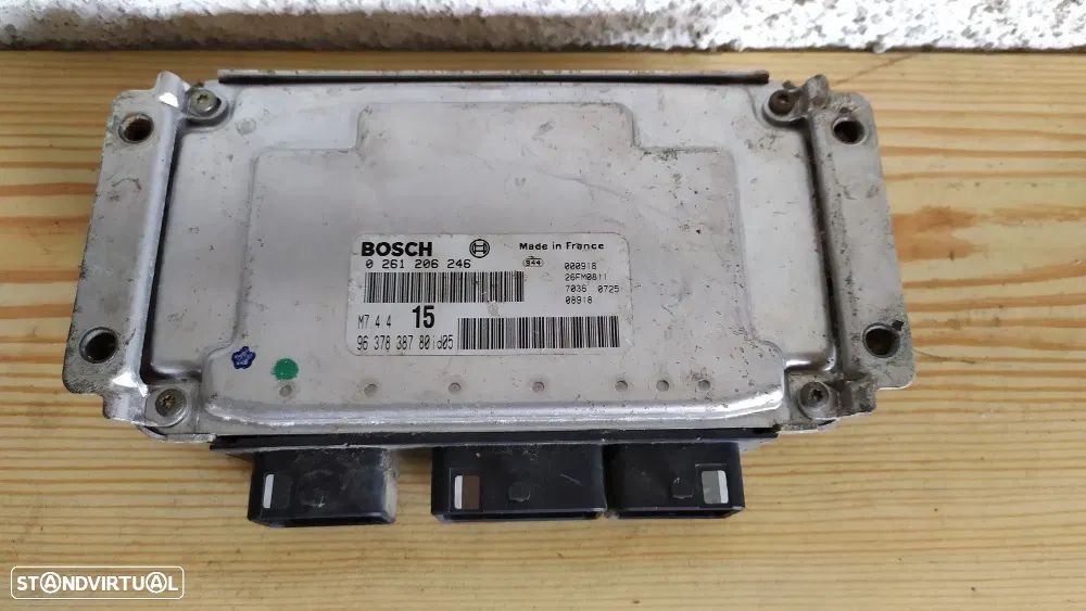 CITROEN SAXO | PEUGEOT 106 1.1 | CENTRALINA - BOSCH | Ref: 0 261 206 246 / / 96 378 387 80 - 3