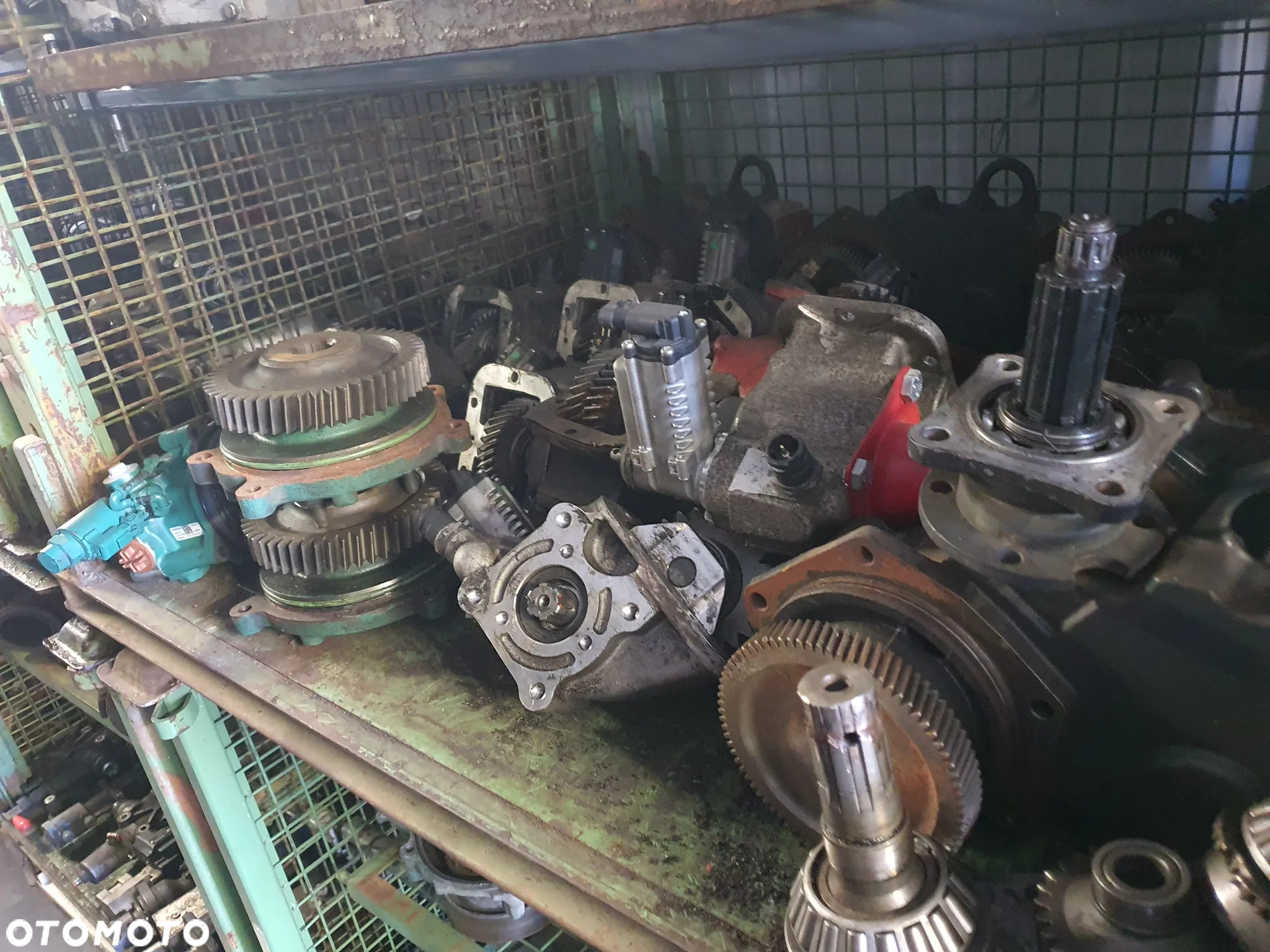 Przystawka odbioru mocy pompa hydrauliczna rozdzielacz napęd MAN DAF Iveco Volvo Scania Renault ZF - 7