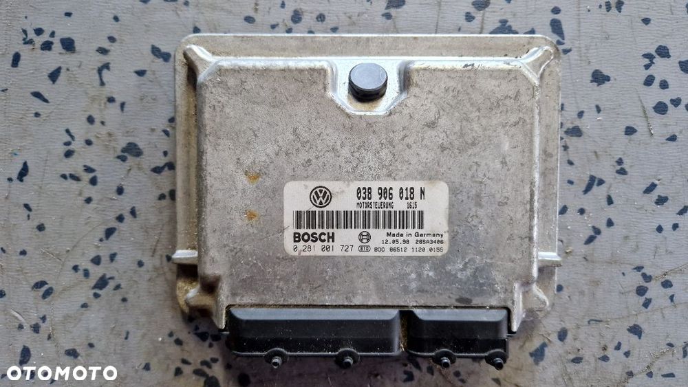 VW PASSAT B5 1.9 TDI STEROWNIK SILNIKA 038906018N - 1