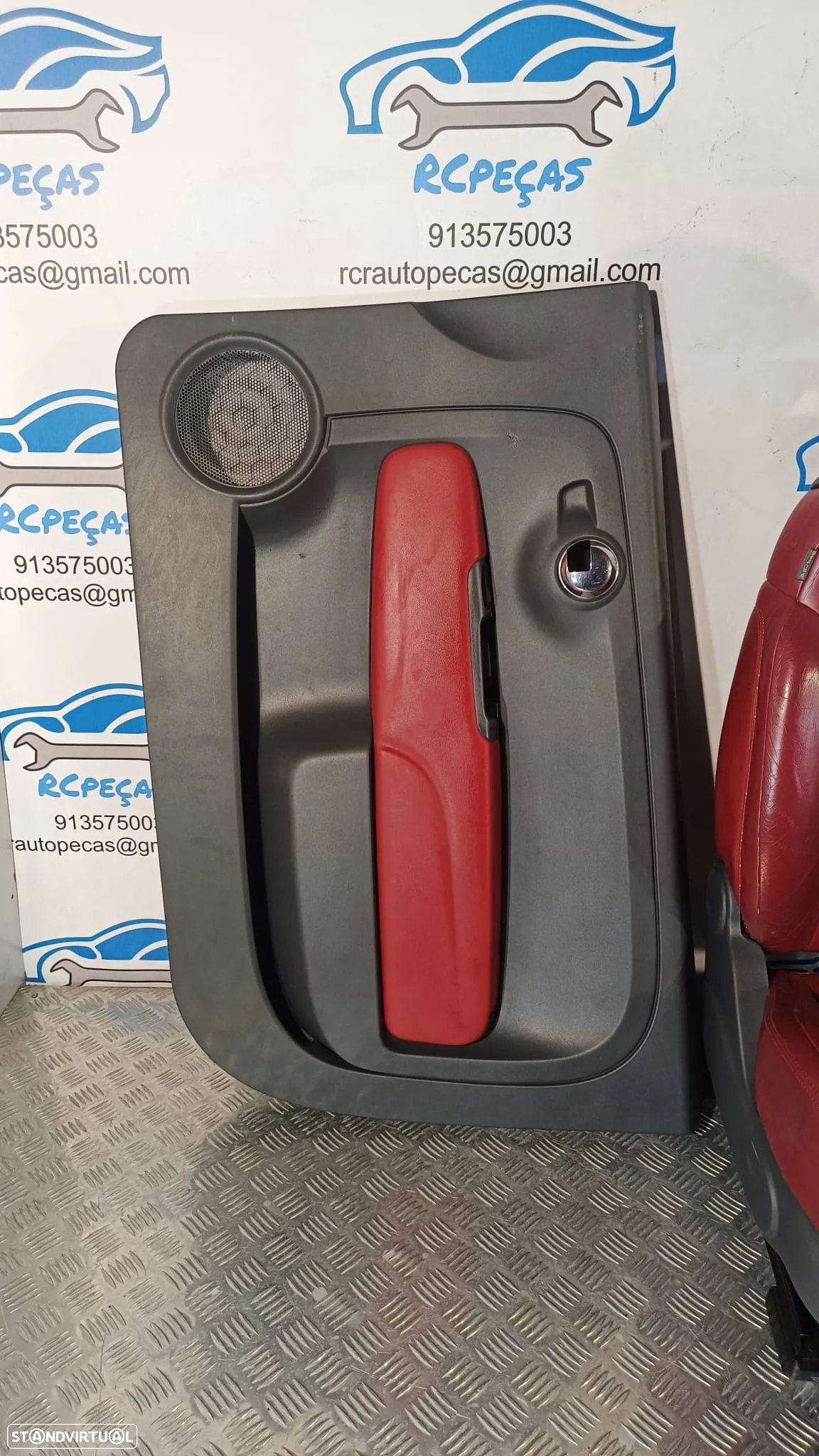.BANCOS FIAT 500 312 SPORT PELE QUARTELAS - 21