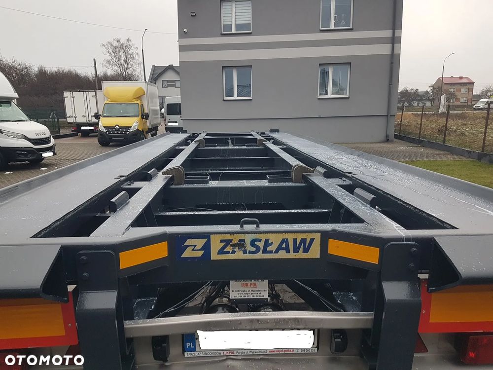 Zaslaw D-659 DO KONTENERÓW HAKOWCA POD KONTENERY 2 OSIE BLIŹNIAKI RESORY MEILLER - 25