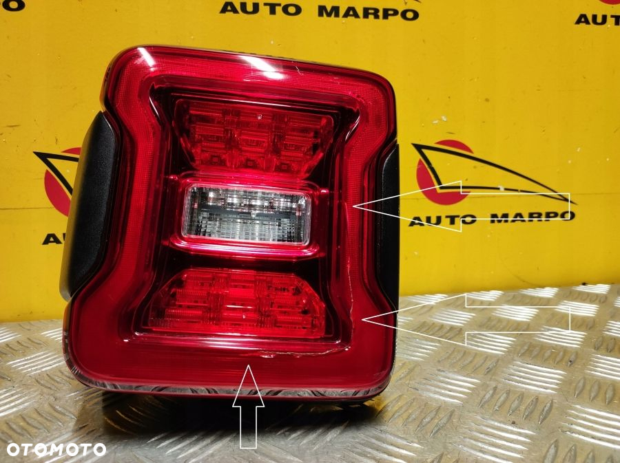 JEEP WRANGLER JL 2018- LAMPA TYŁ LEWA LED USA - 3