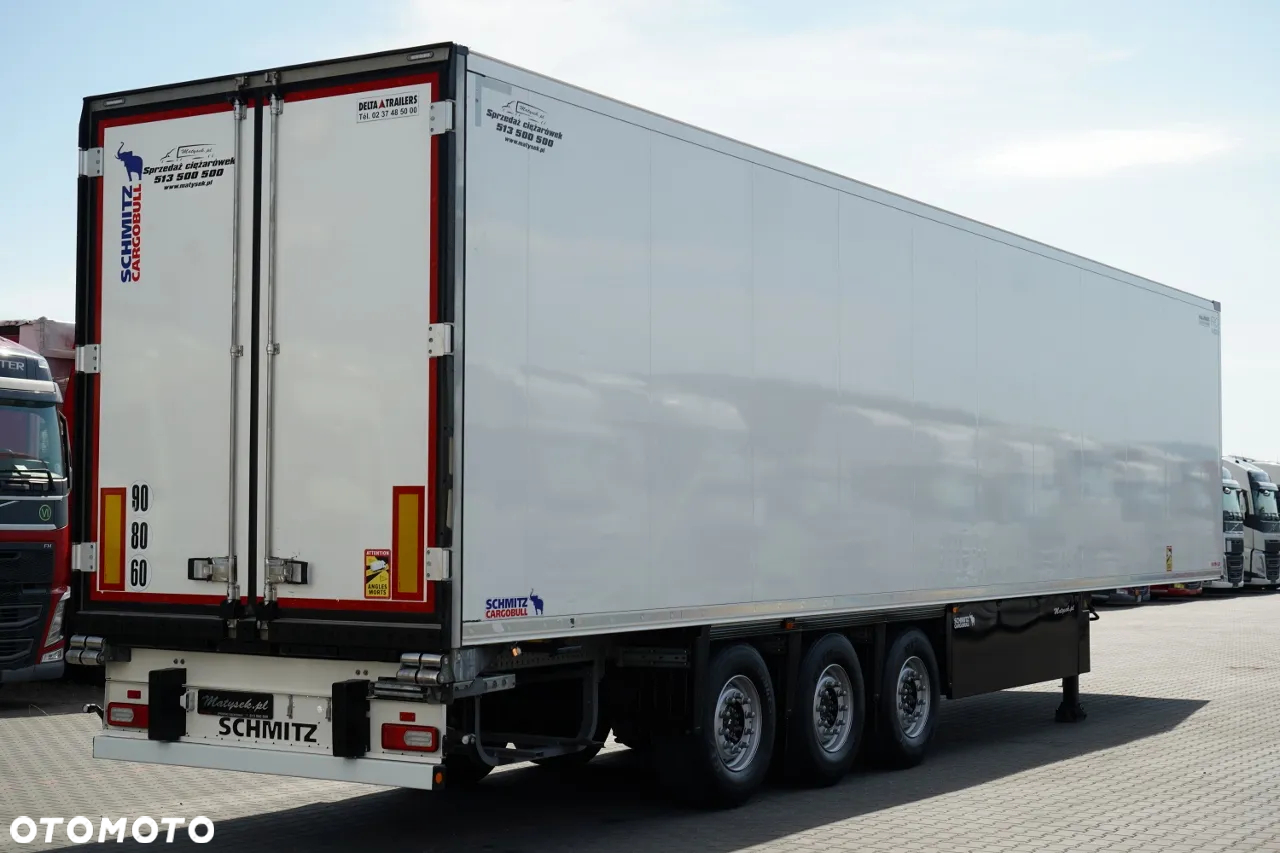 Schmitz Cargobull CHŁODNIA / CARRIER VECTOR 1550 / DOPPELSTOCK / OŚ PODNOSZONA / KOSZ NA PALETY / 2022 ROK - 6