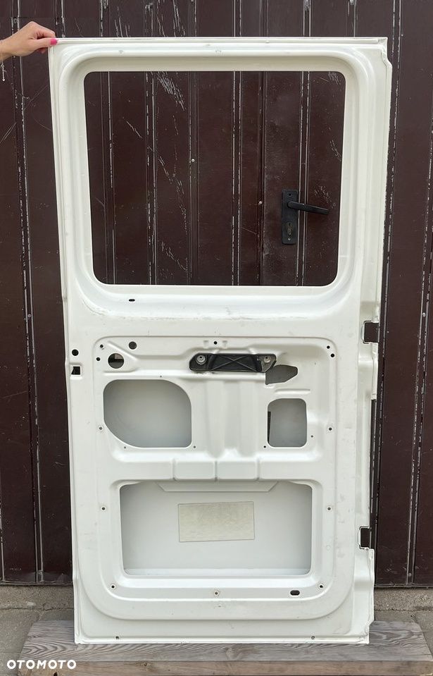 DRZWI LEWE BOCZNE TYLNE TYŁ R902 LB9A BIAŁE VW T5 LIFT T6 DOKA BRYGADÓWKA - 6