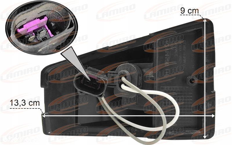 volvo fm4 lampa kierunkowskaz led prawy 82467737 84139925 - 3