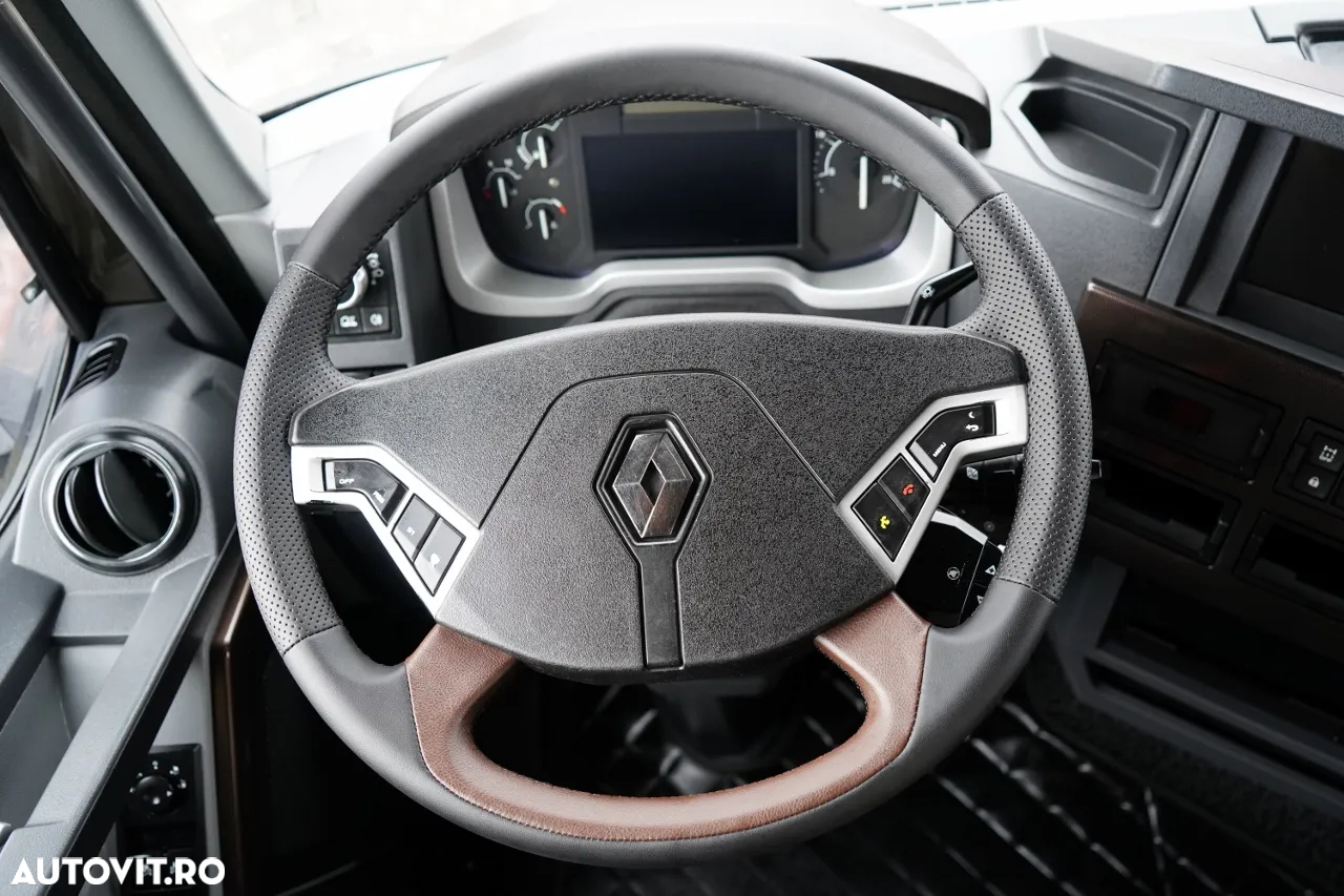 Renault T 520 / RETARDER / FULL AIRMATIC / VERSIUNE RICH / PIELE / METALICĂ / JANTE DIN ALIAJ / CONTRACT DE REPARAȚIE POST-SERVICE - 28