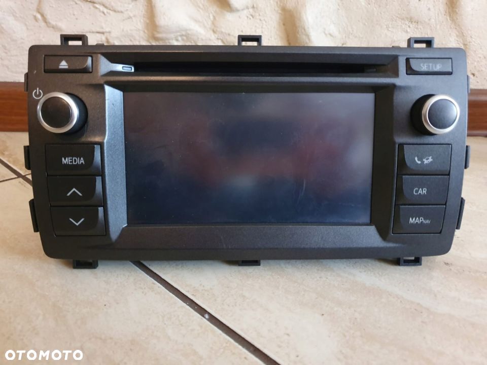 TOYOTA AURIS HYBRYD 2014 2015 RADIO Panel - 1