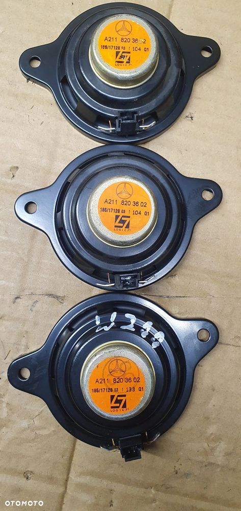 Głośnik drzwi lewy prawy przód tył wzmacniacz HARMAN KARDON Mercedes E-Klasa W211 A2118274542 - 12