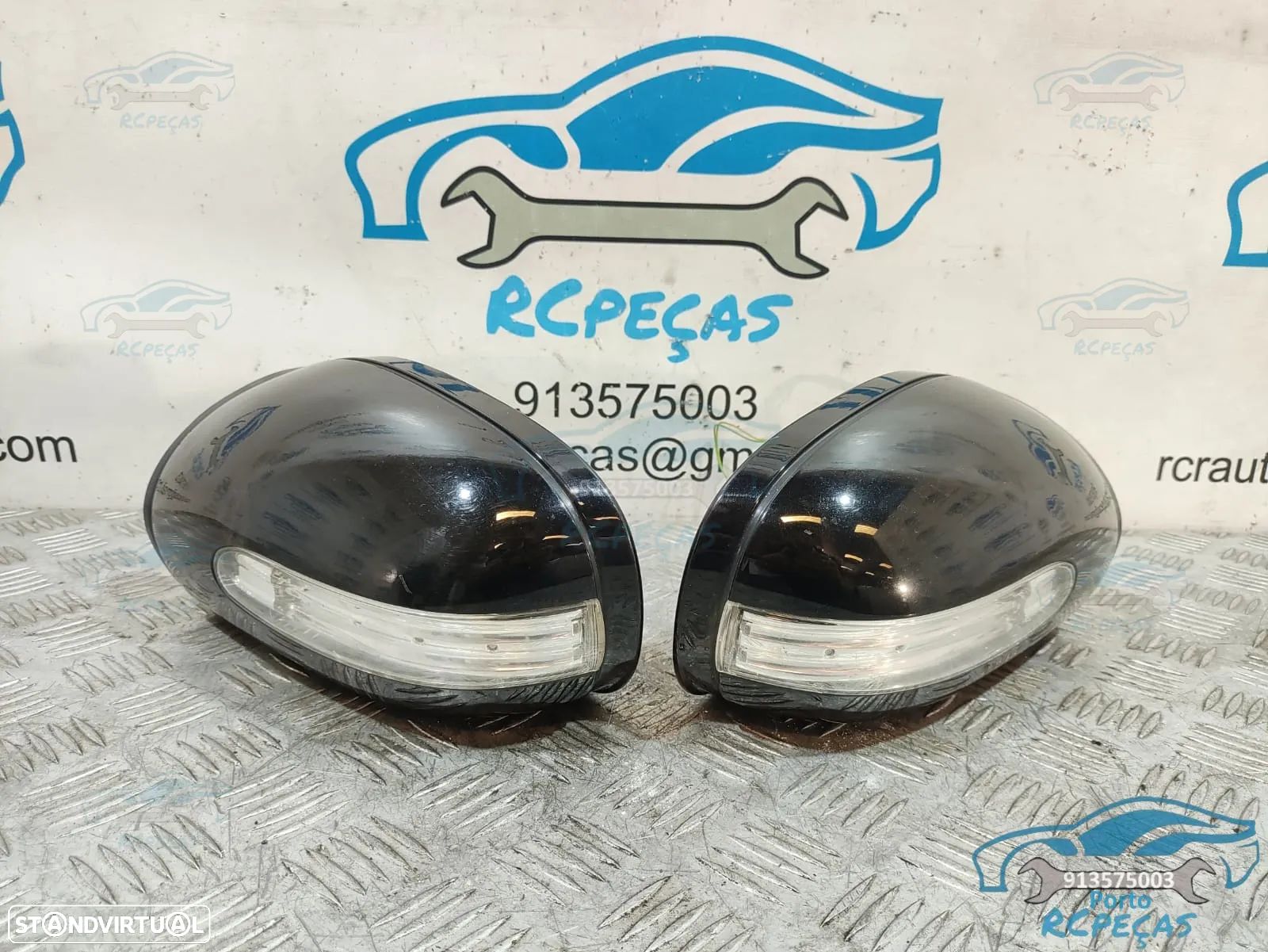 Espelho Retrovisor Mercedes Benz Class C W203 Direito + Esquerdo - C220 C270 - 1