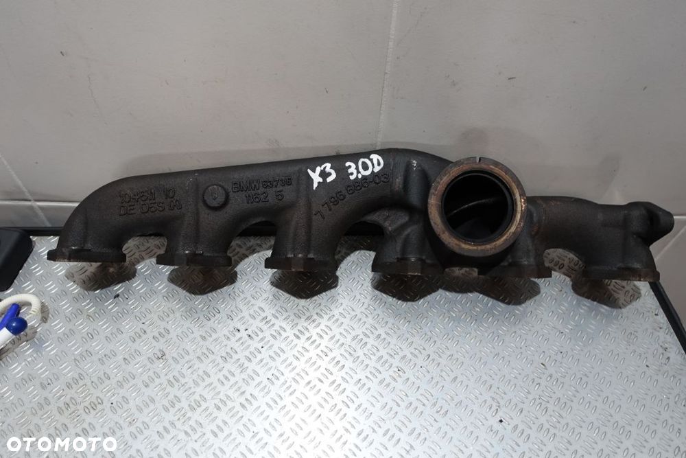 BMW E60 E90 X3 KOLEKTOR WYDECHOWY 3.0 D 7796886 - 2