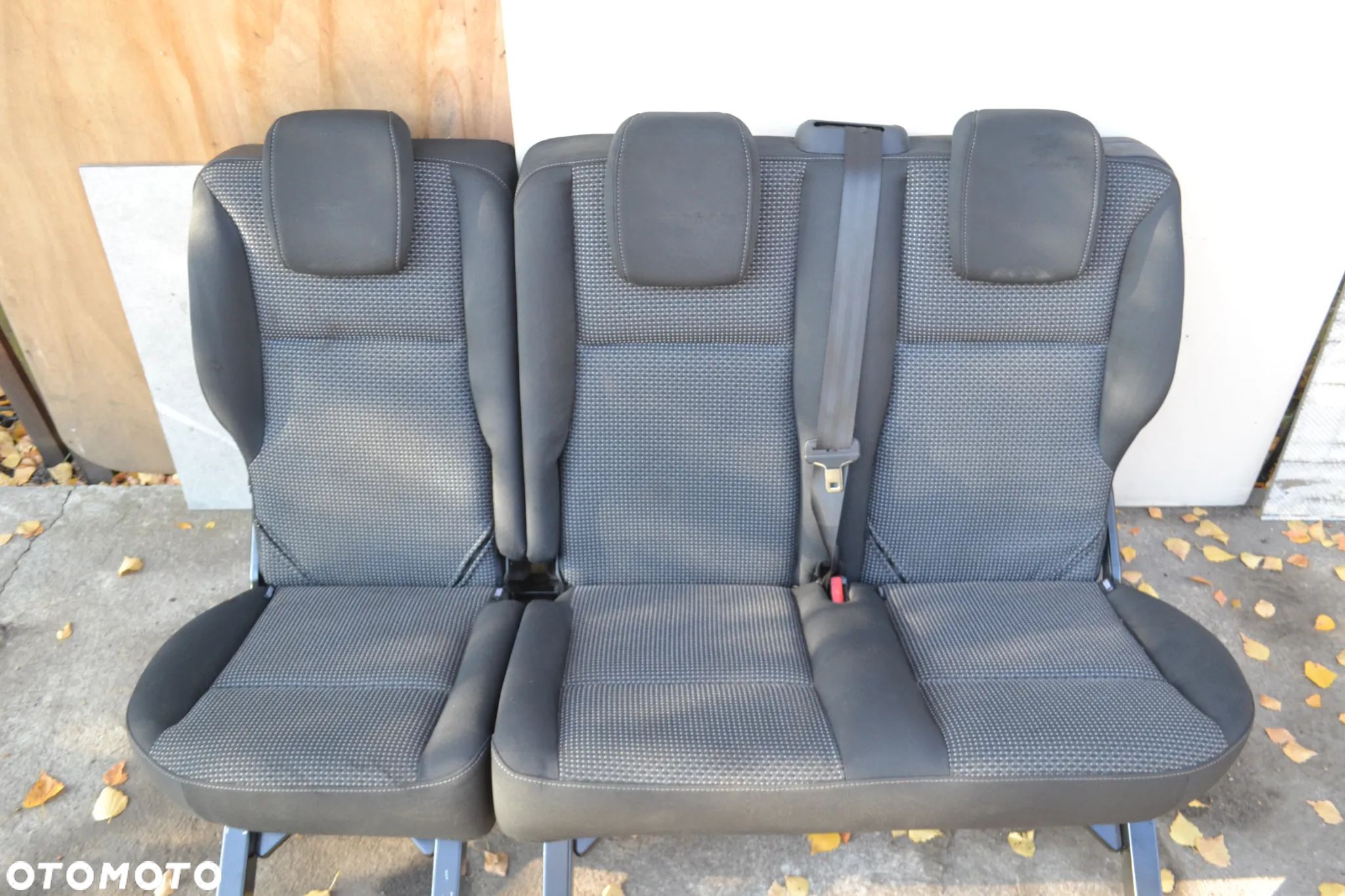 MERCEDES CITAN W415 RENAULT KANGOO II III KANAPA TYŁ TYLNA II RZĄD POMORSKIE - 1