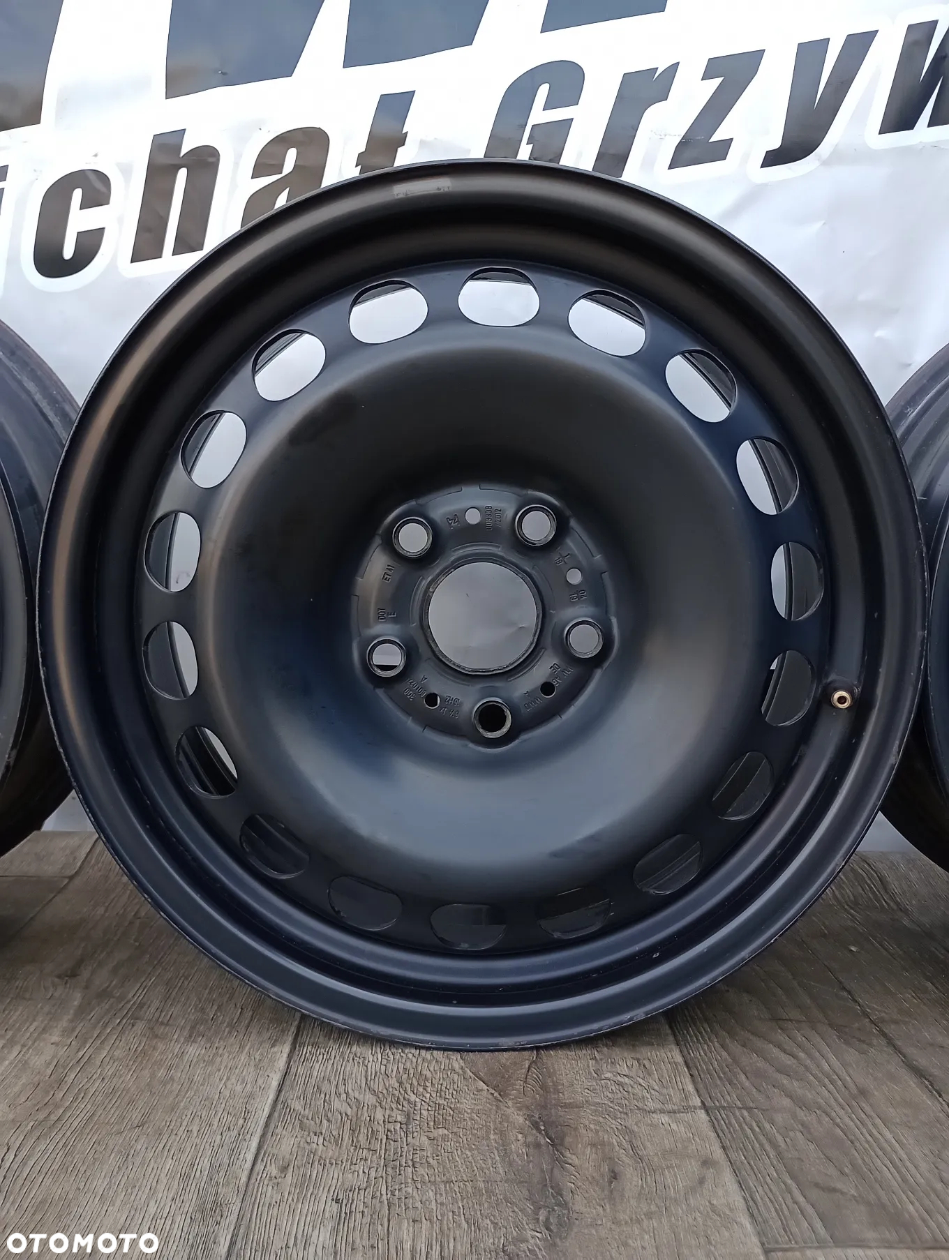 FELGI STALOWE 5x112 R16 6,5J ET41 VW PASSAT T-ROC GOLF JETTA TOURAN SKODA SUPERB KAROQ OCTAVIA - 5