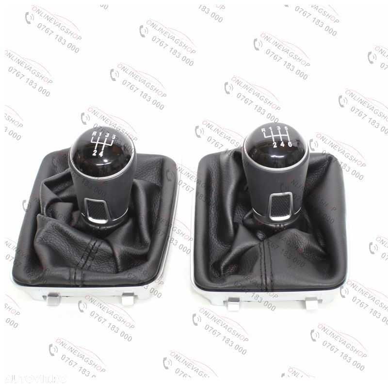 Nuca piele Volkswagen Golf 7 + manson schimbator