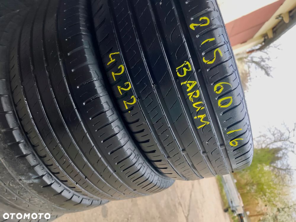 215/60R16 99H Opony Letnie Lato BARUM BRAVURIS 5 HM 5HM 4,5mm Legnica ALU-RAD 22r. 215/60 - 4