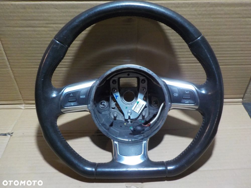AUDI TT 8J KIEROWNICA CZARNA SKÓRA MULTIFUNKCJA - 1