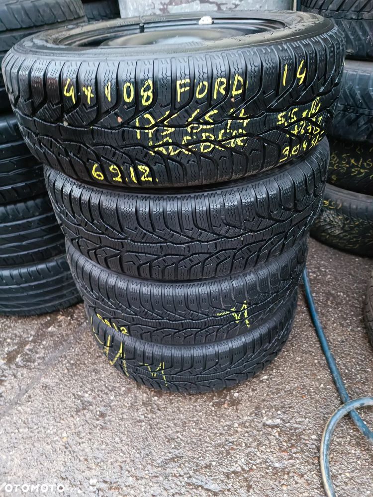 4x108 Felgi Stalowe Stal 14 Koła Zimowe Zima FORD FIESTA PUMA COURIER KA II 2 KA+ FUSION FOCUS MAZDA 2 5,5-6mm Legnica ALU-RAD 175/65 - 4