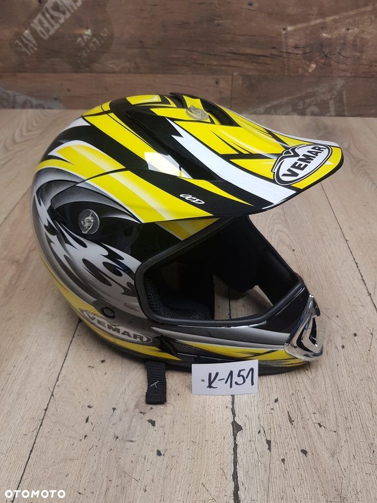 Kask off-Road Cross Enduro Quad Vemar rozmiar M 57 - 1