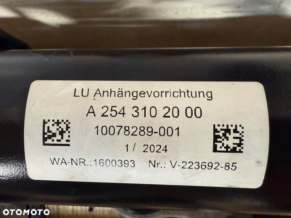 HAK HOLOWNICZY ELEKRTYCZNIE SKLADANY MERCEDES GLC W254 A2543102000 CALY - 4