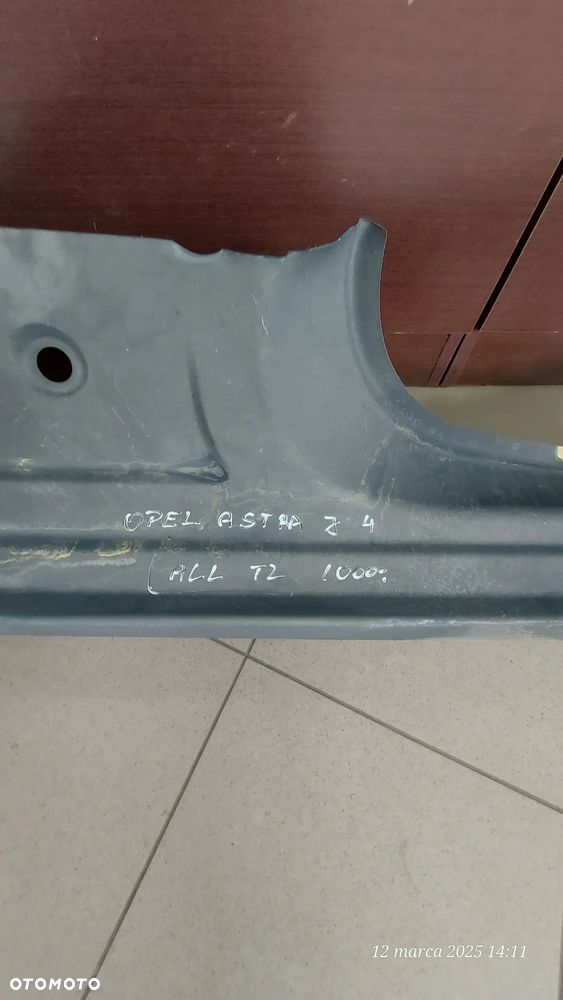 Opel Astra J IV Poszycie Progu Lewgo Orginał - 3