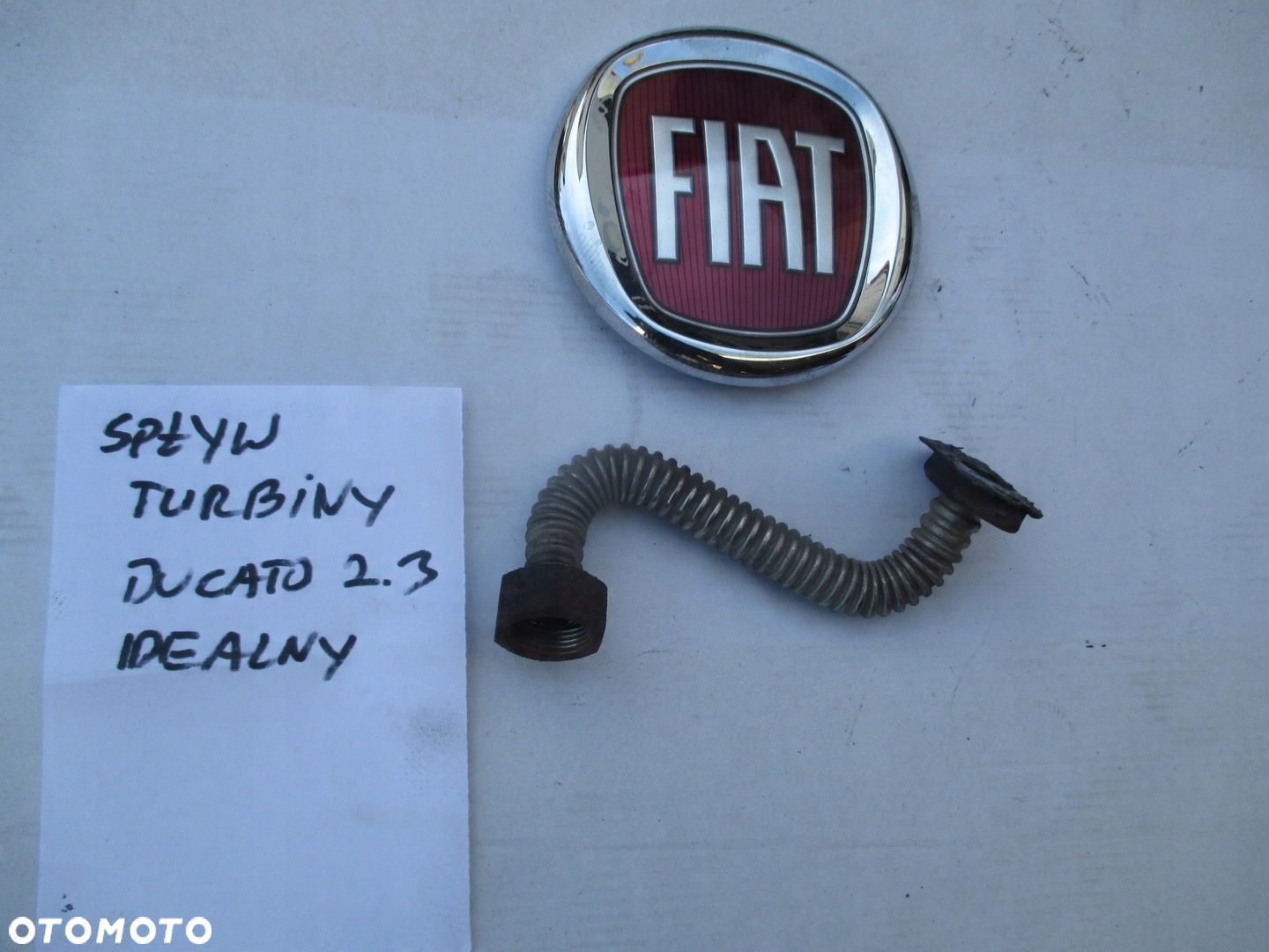 RURKA SPŁYW OLEJU TURBO FIAT DUCATO 2.3 EU 4 06- - 1
