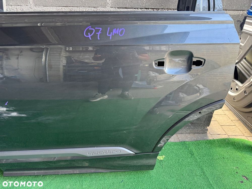 AUDI Q7 II 2 4M 4M0 DRZWI LEWE TYLNE LEWY TYŁ ORG EU - 7