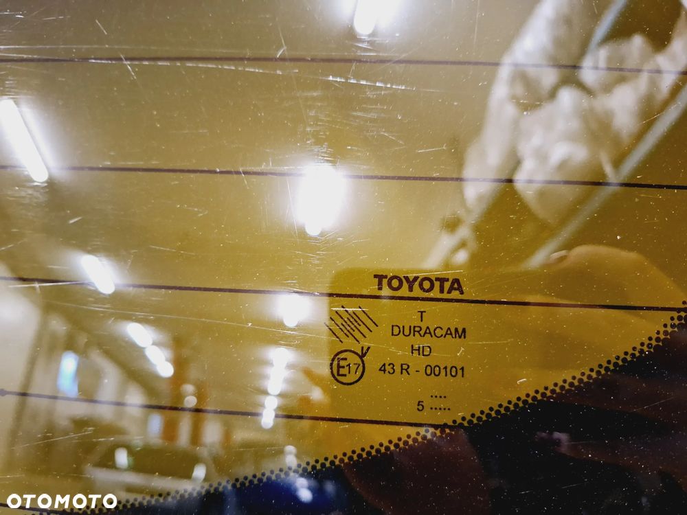 KLAPA SZYBA TYŁ TYLNA POKRYWA BAGAŻNIKA KLAPA SZYBA BAGAŻNIKA TYŁ TOYOTA VERSO II LAK: 1C0 NR445 - 16