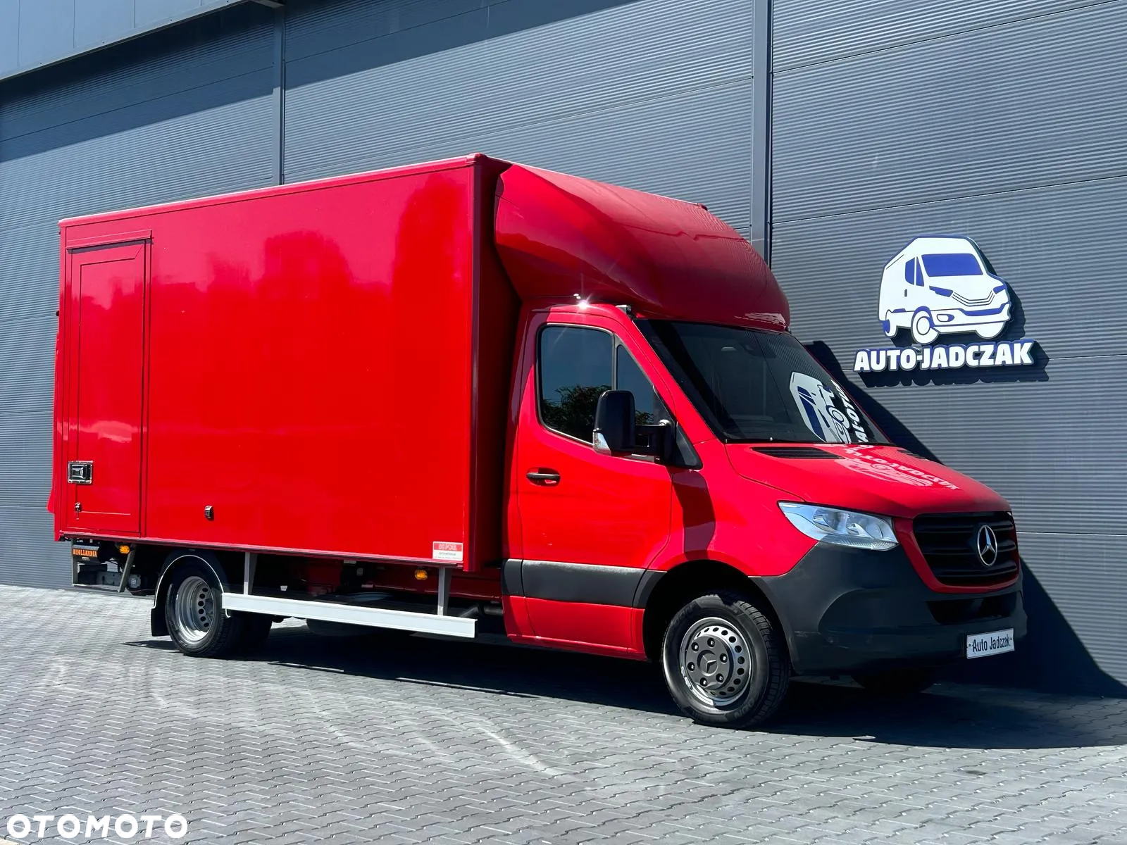 Mercedes-Benz Sprinter 514 CDI Kontener 8 palet + winda 750kg + drzwi boczne **Klima**Automat**Super stan**Sprowadzony** - 2