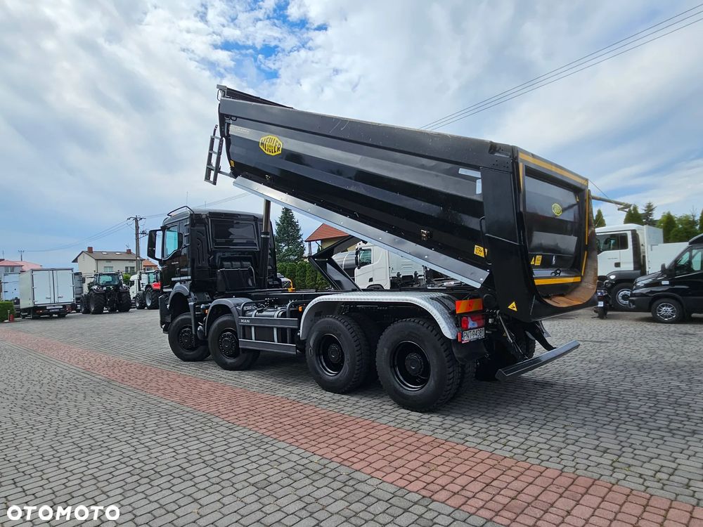 MAN TGS 41.470 8X8 WYWROTKA MEILLER KIPPER SALON PL Przeb.tylko 62tyś.km - 7