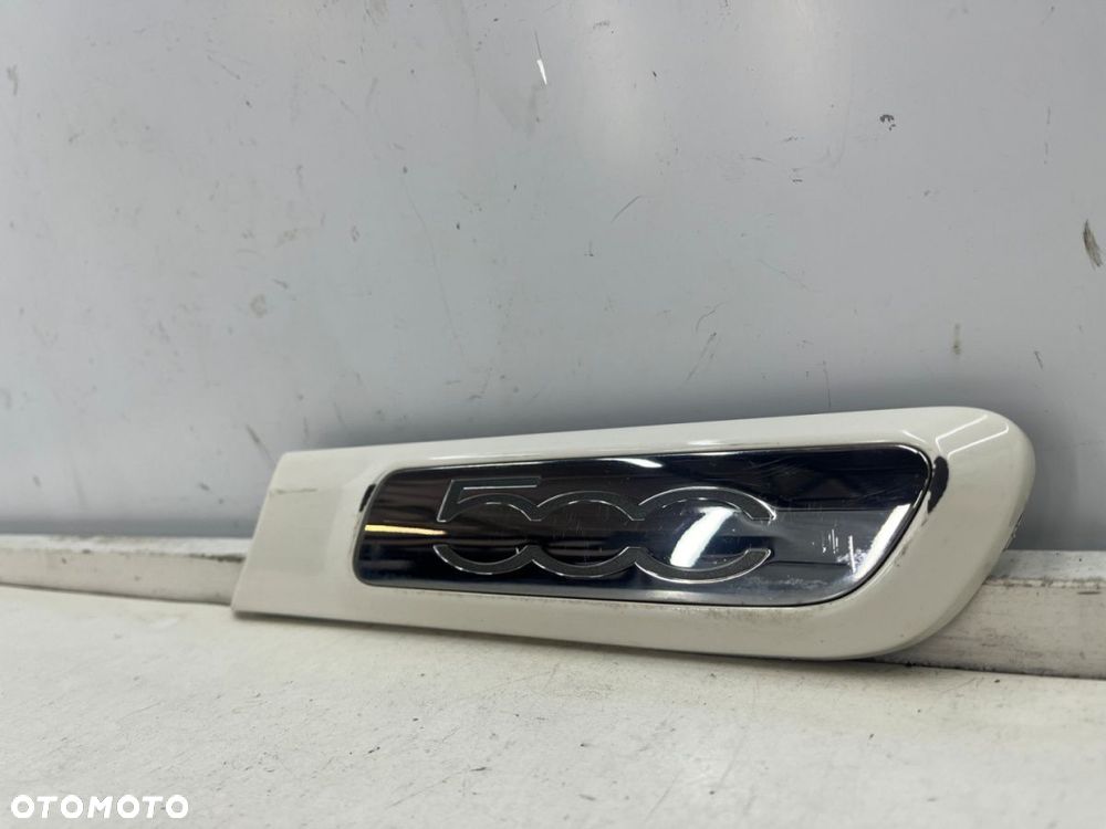 Listwa Fiat 500 2007r.- lewa nakładka błotnika tylnego lewy tył 735431949 - 3