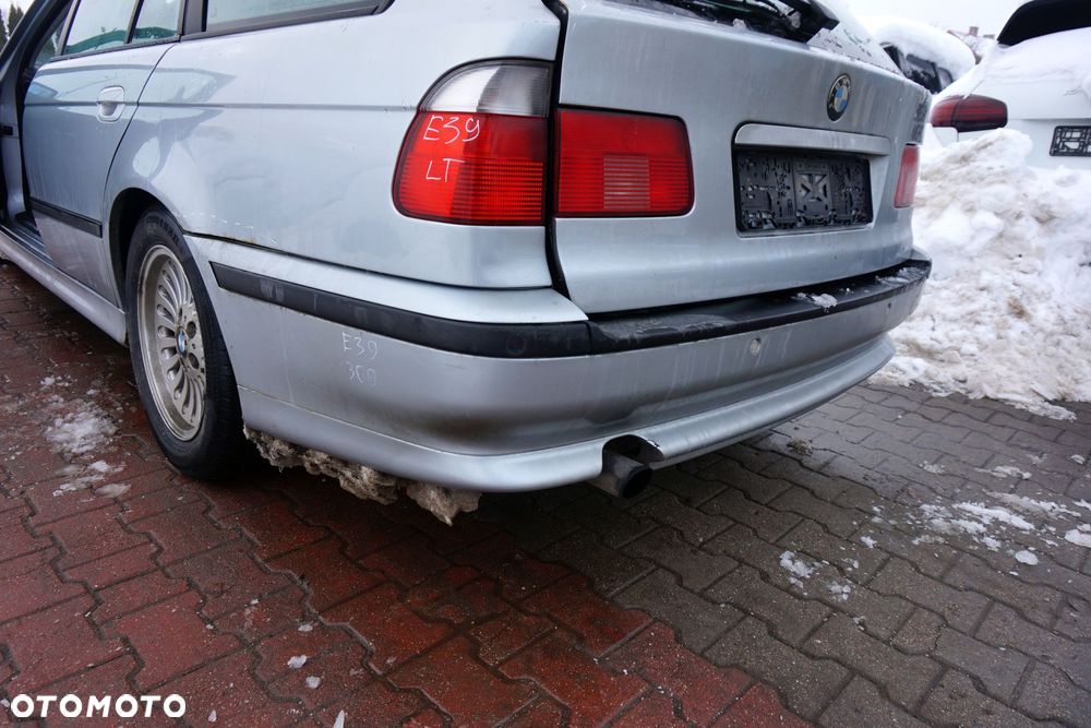 ZDERZAK TYLNY 5 E39 KOMBI 309  SREBRNY ARKTISSILBER BMW 1995-2000 - 2