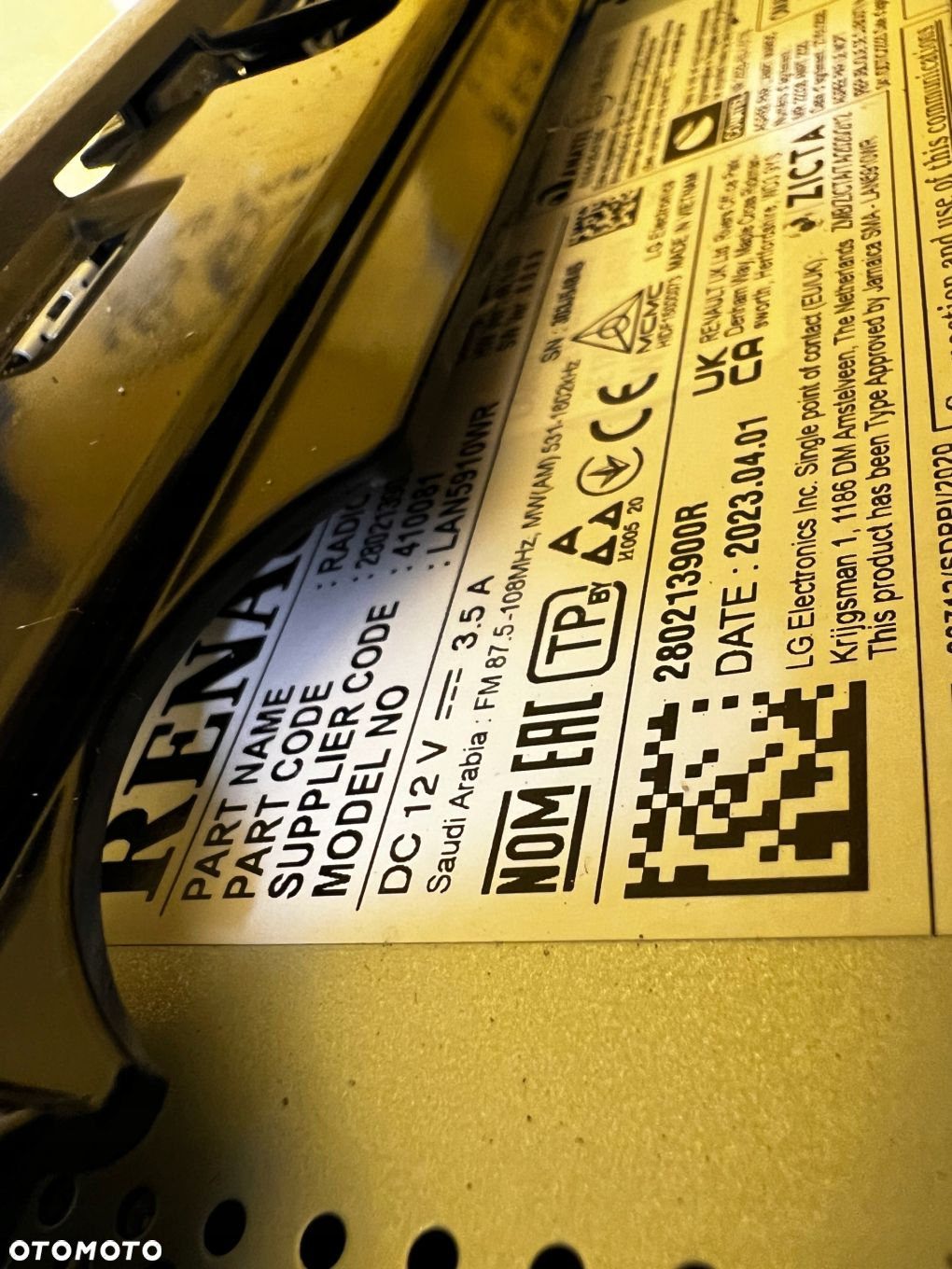 NAWIGACJA RADIO UNIT EKRAN JAK NOWA DACIA SANDERO STEPWAY III 2023R - 9